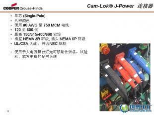 供应Cooper Cam-Lok航空插头连接器 电子元器件领域的可靠之选